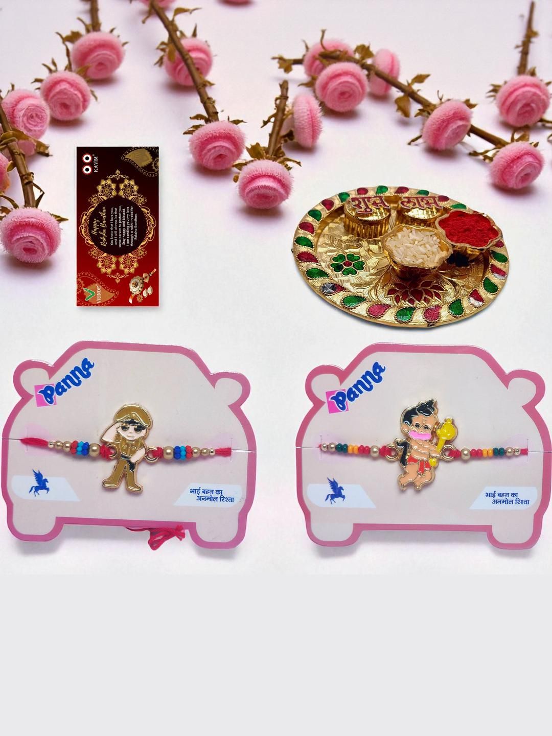 Vrinde 3Pcs Wraparound Rakhis-picture-34