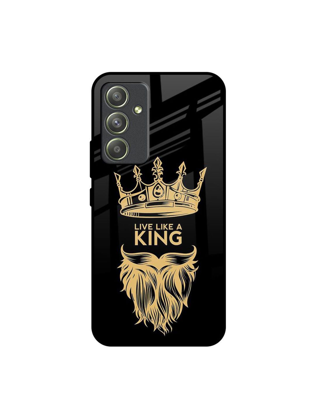 QRIOH Graphic Printed Sleek & Lightweight Silicone Samsung Galaxy A54 5G Glass Back Case-picture-21