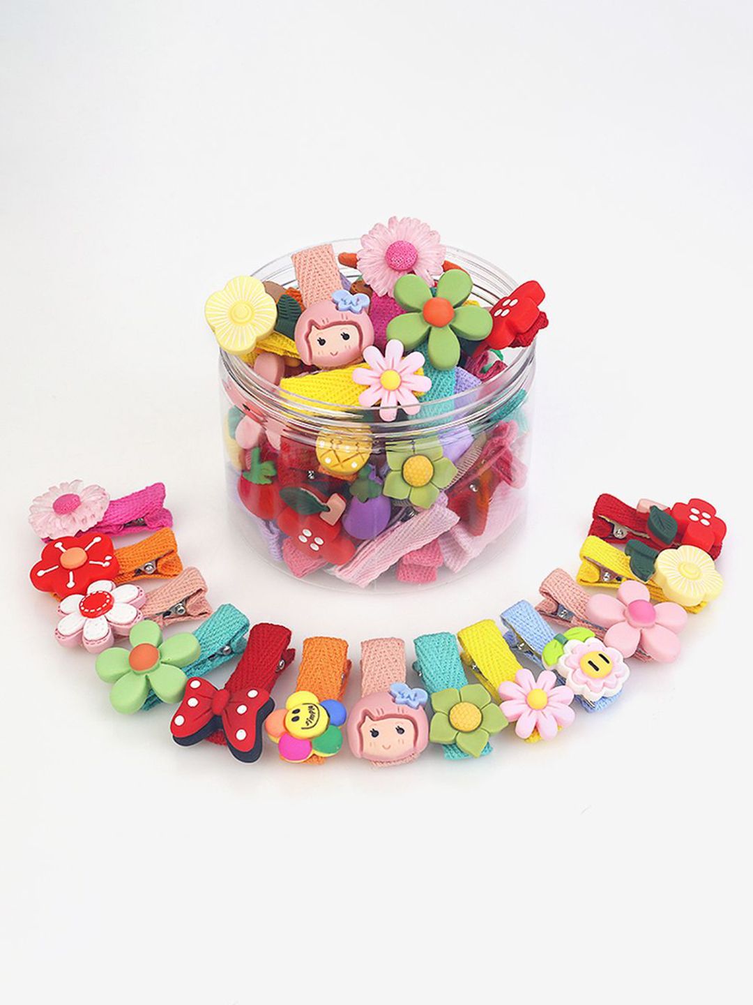 Shining Diva Fashion Girls 26 Piece Tic Tac Hair Clip-picture-58