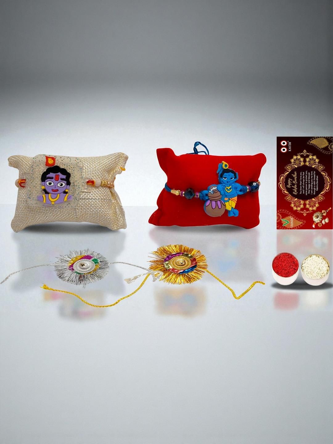 Vrinde 2Pcs Wraparound Rakhis-picture-10