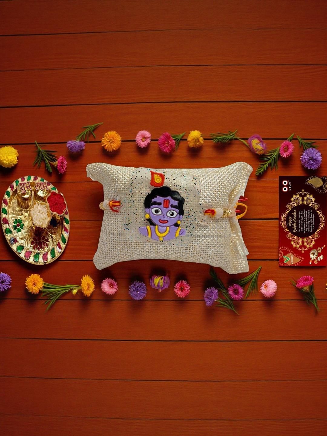 Vrinde 3Pcs Wraparound Rakhis-picture-33