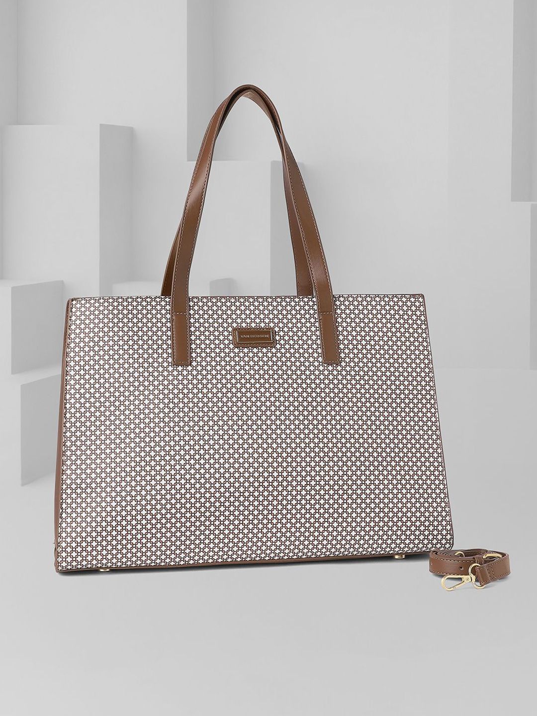 Van Heusen Woman Geometric Structured Shoulder Bag-picture-45