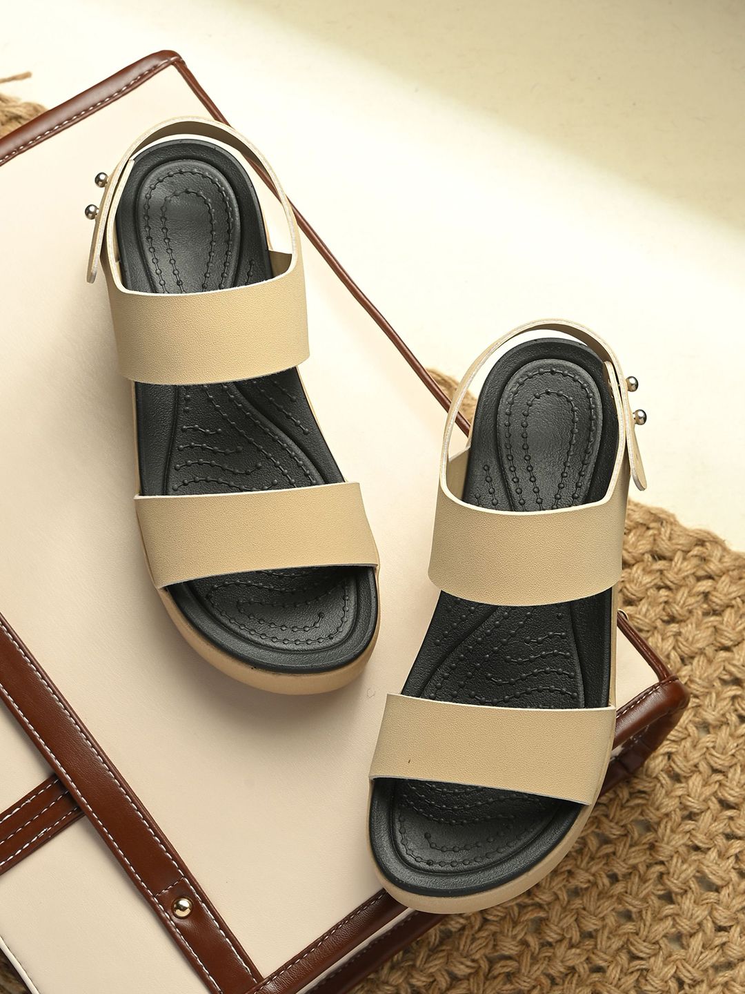 The Roadster Lifestyle Co. Women Open Toe Wedge Heel Sandals-picture-33