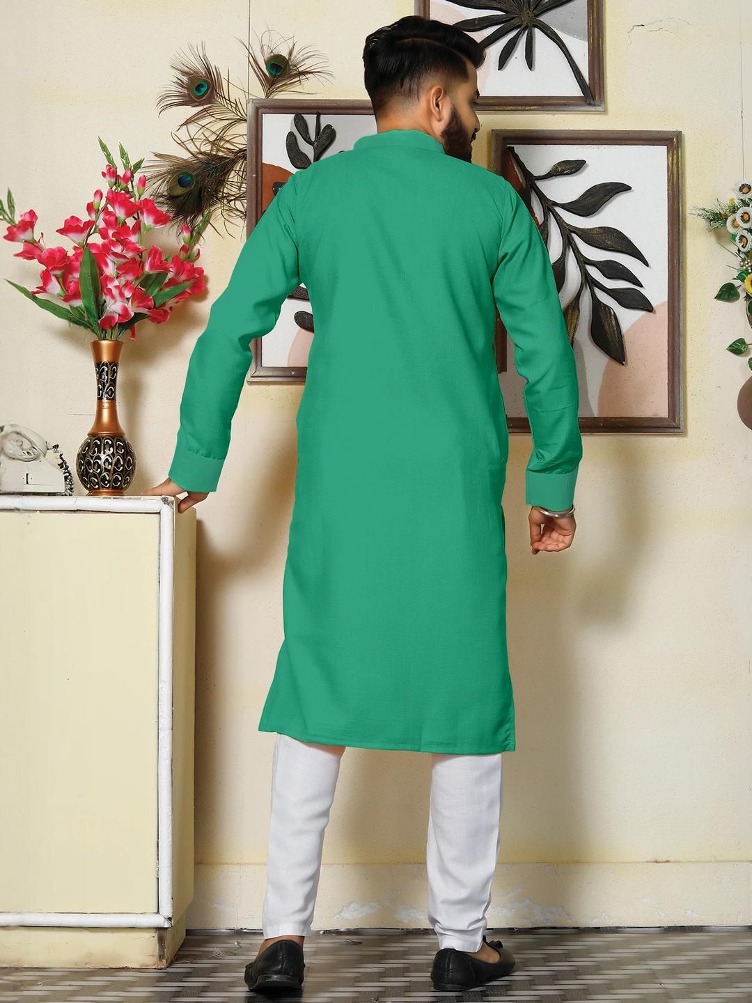 Archittam Men Cotton Wool Kurtas-picture-33