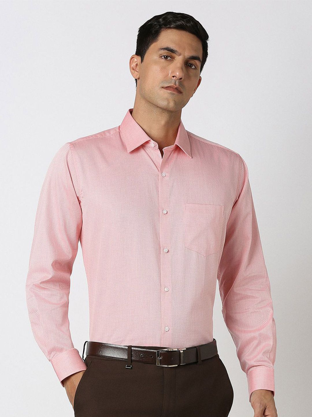 Van Heusen Spread Collar Pure Cotton Shirt-image-40