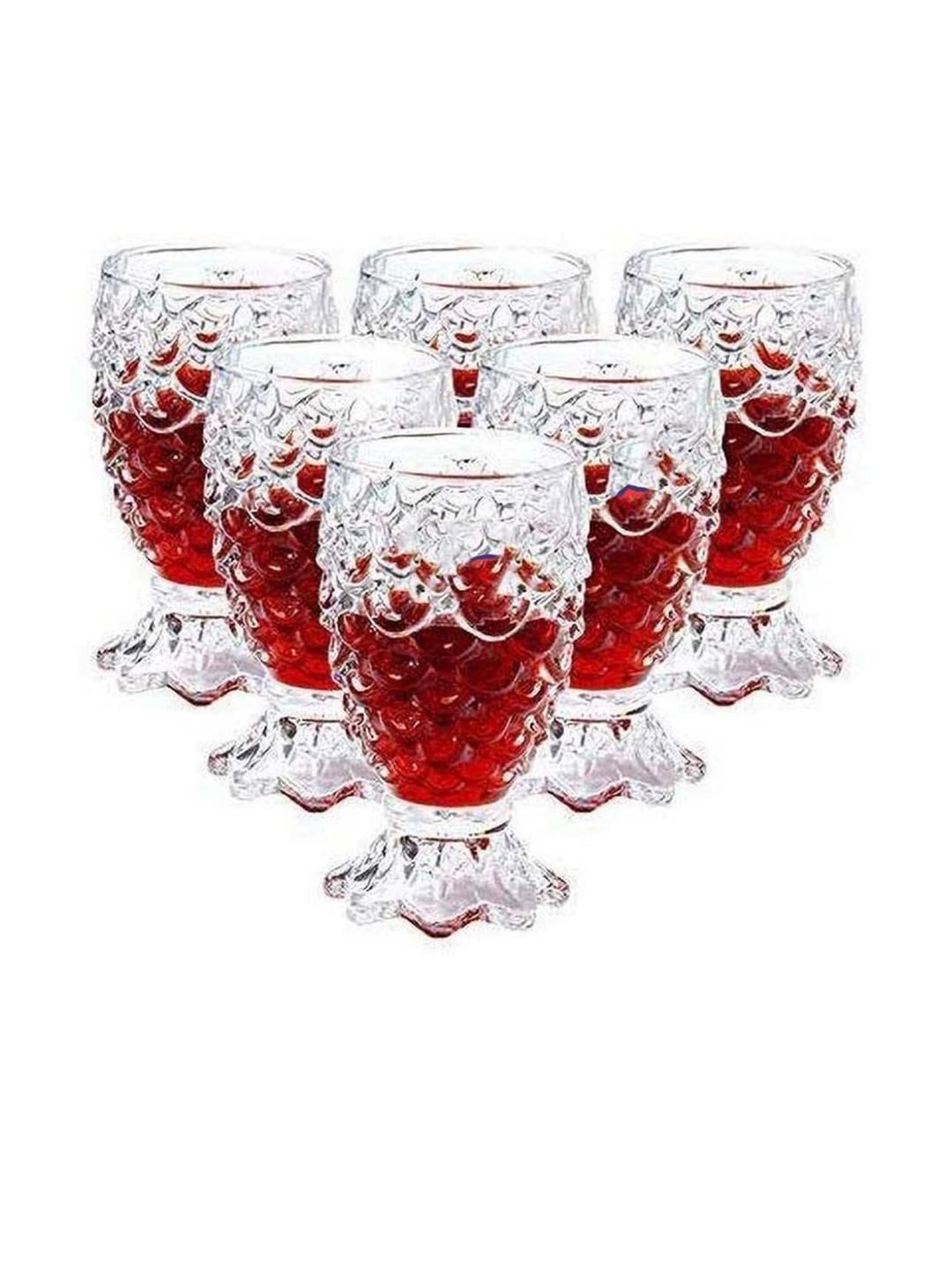 SOMIL Set of 6 Transparent Glass Water Glass-picture-37