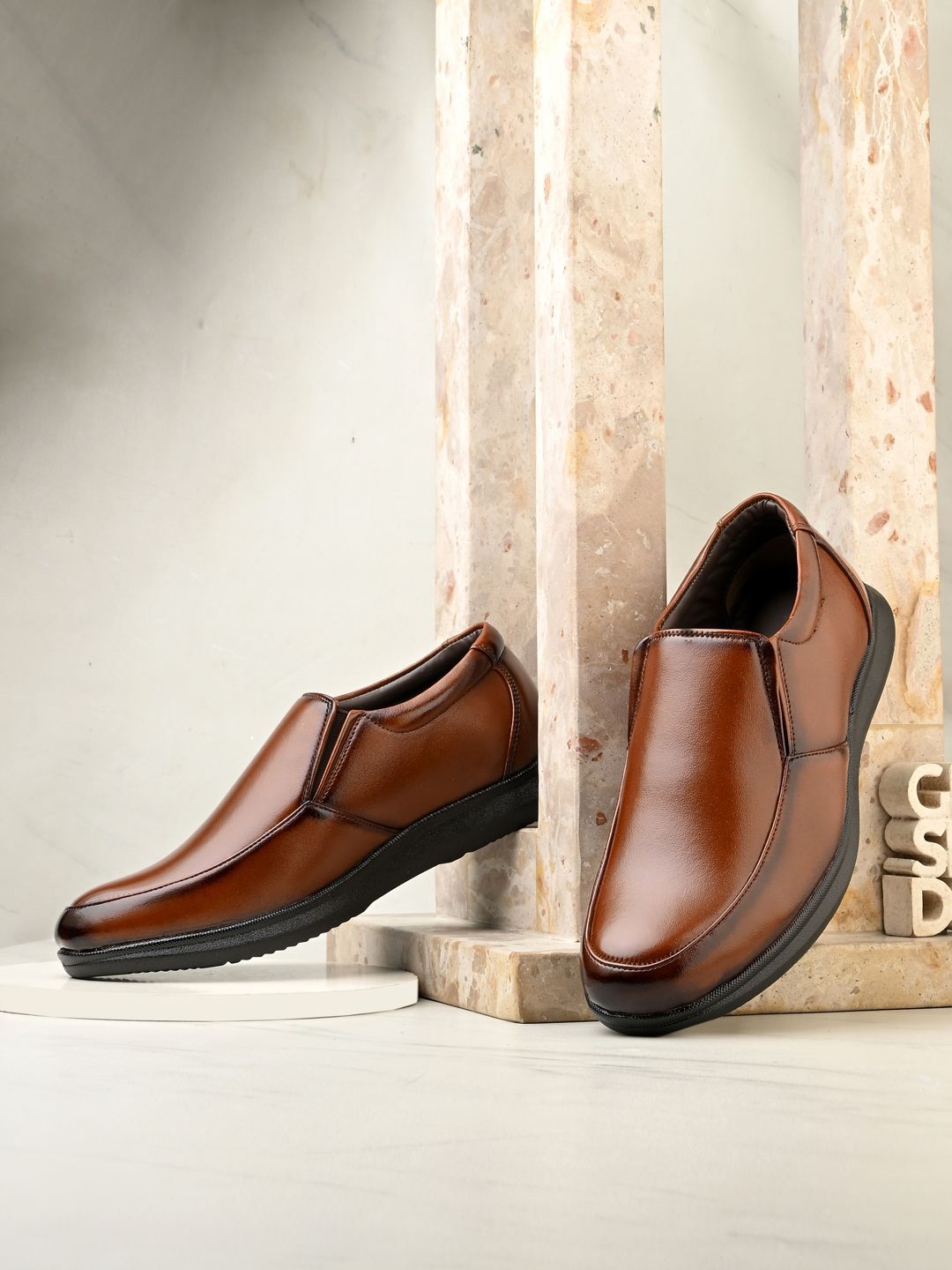 Mengler Men Leather Formal Slip-On Shoes-picture-58