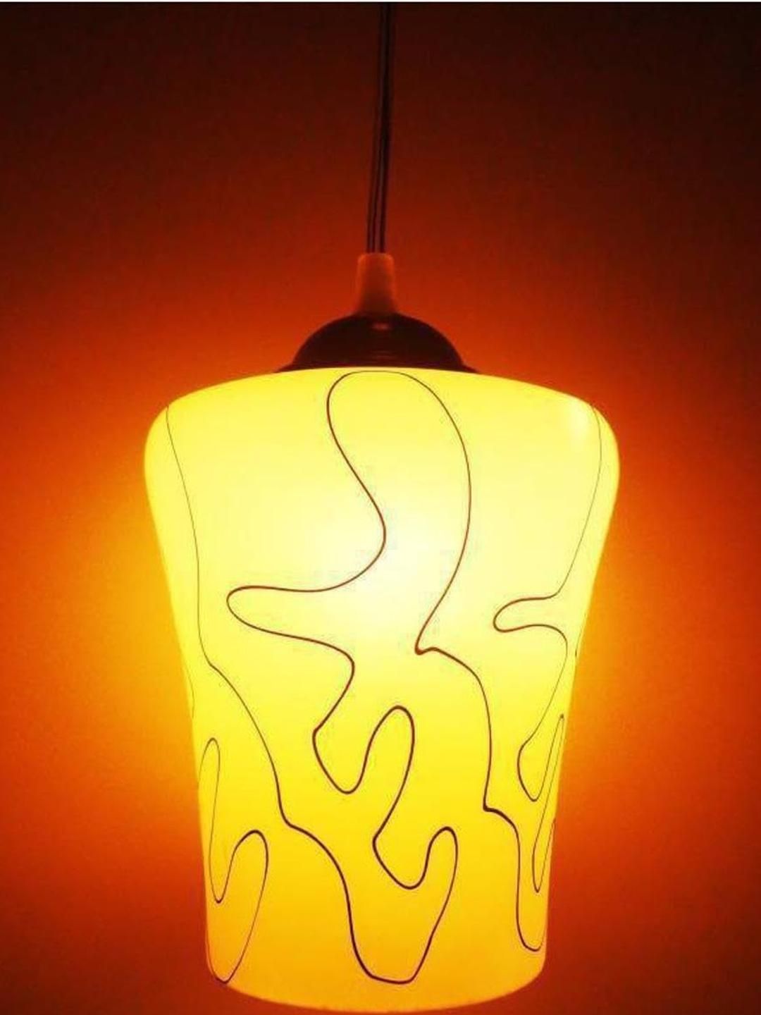 SOMIL Printed Glass Cylinder Ceiling Lamps-picture-49