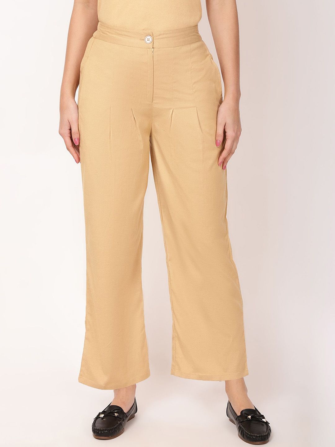 FUTURO Women Relaxed Regular Fit Trousers-picture-35
