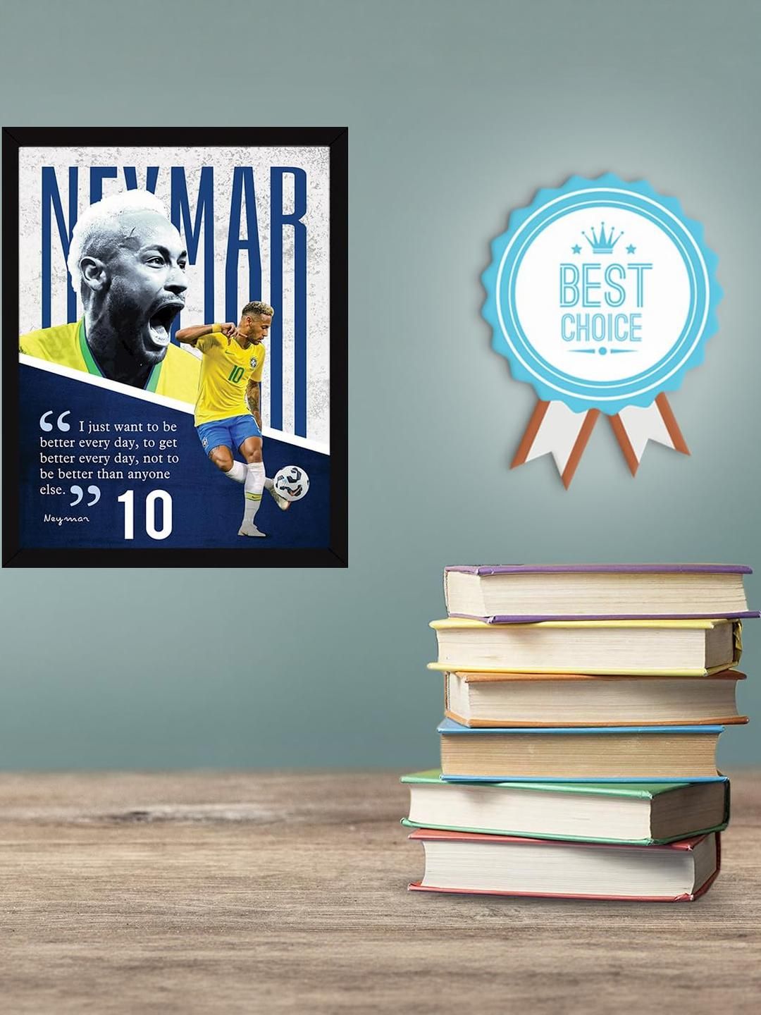 Chaka Chaundh Neymar Quotes Wall Art-picture-14