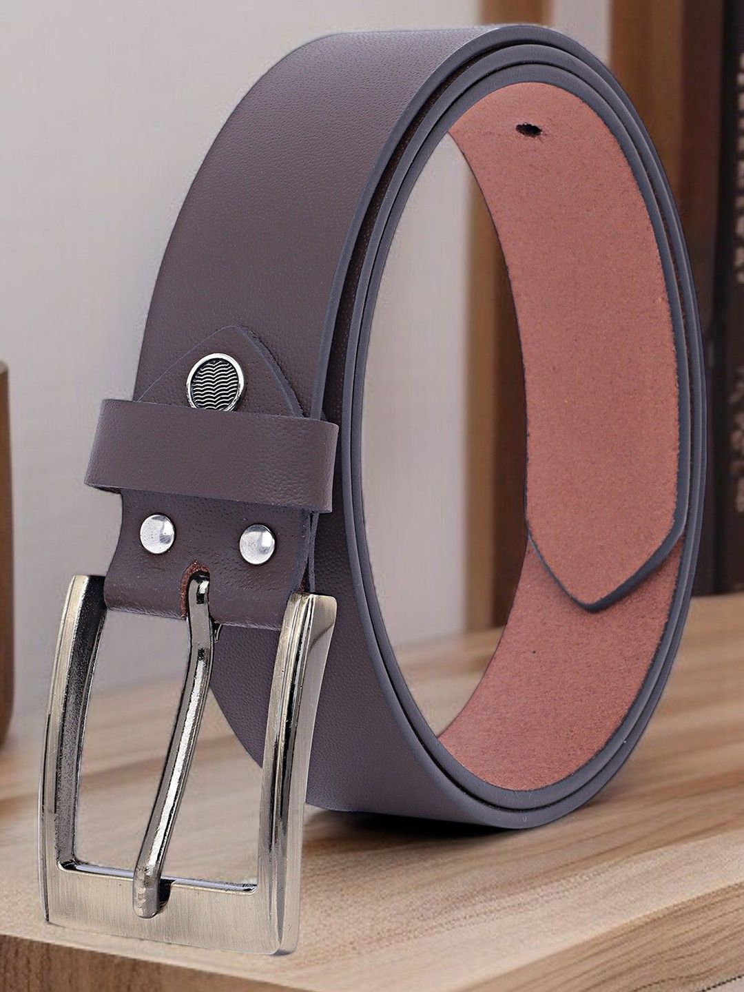 The Roadster Lifestyle Co. Men Leather Formal Belt With Tang Closure-picture-31