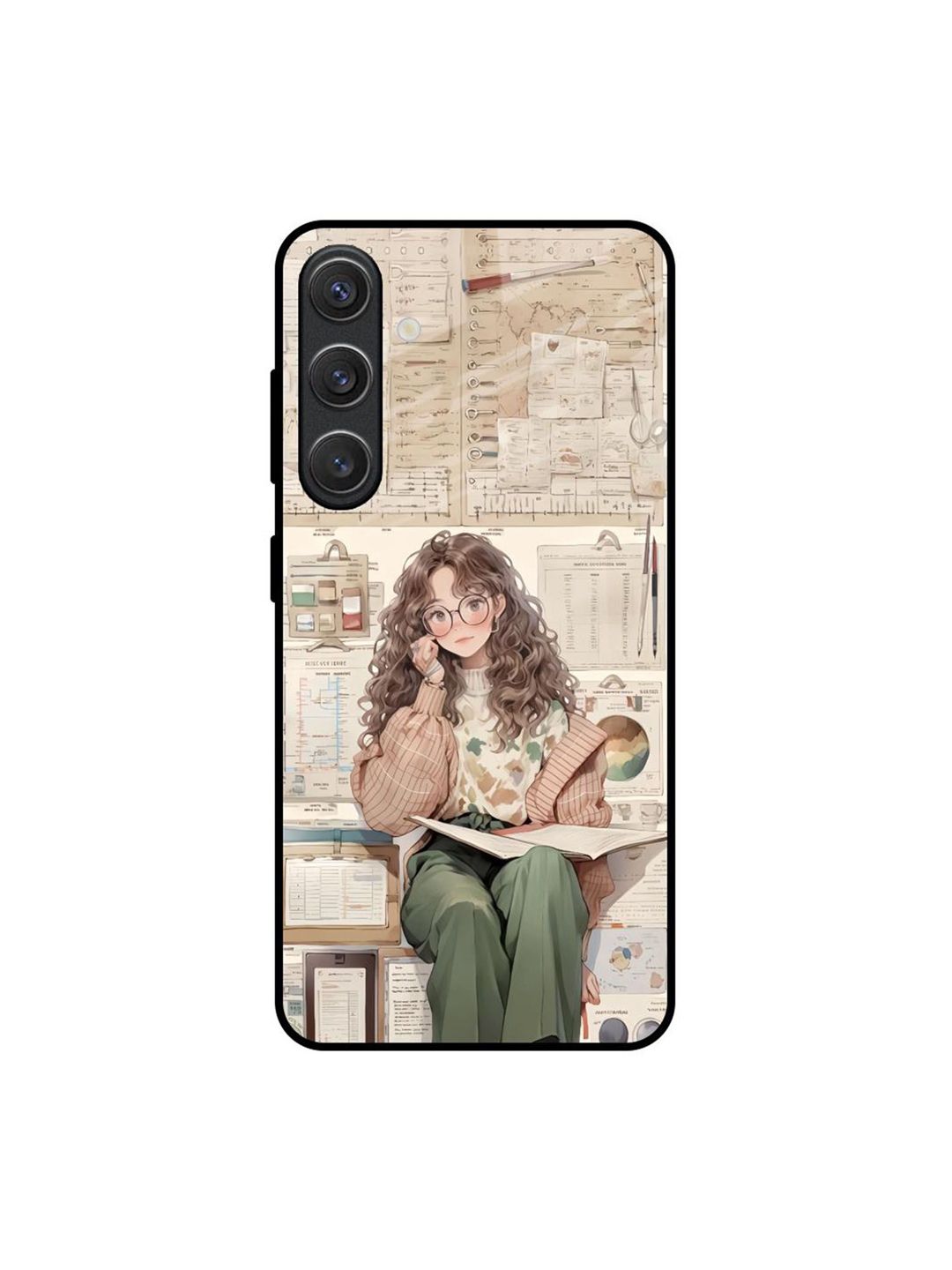 QRIOH Women Quirky Printed Samsung Galaxy S25 Plus 5G Silicone Back Case-picture-38