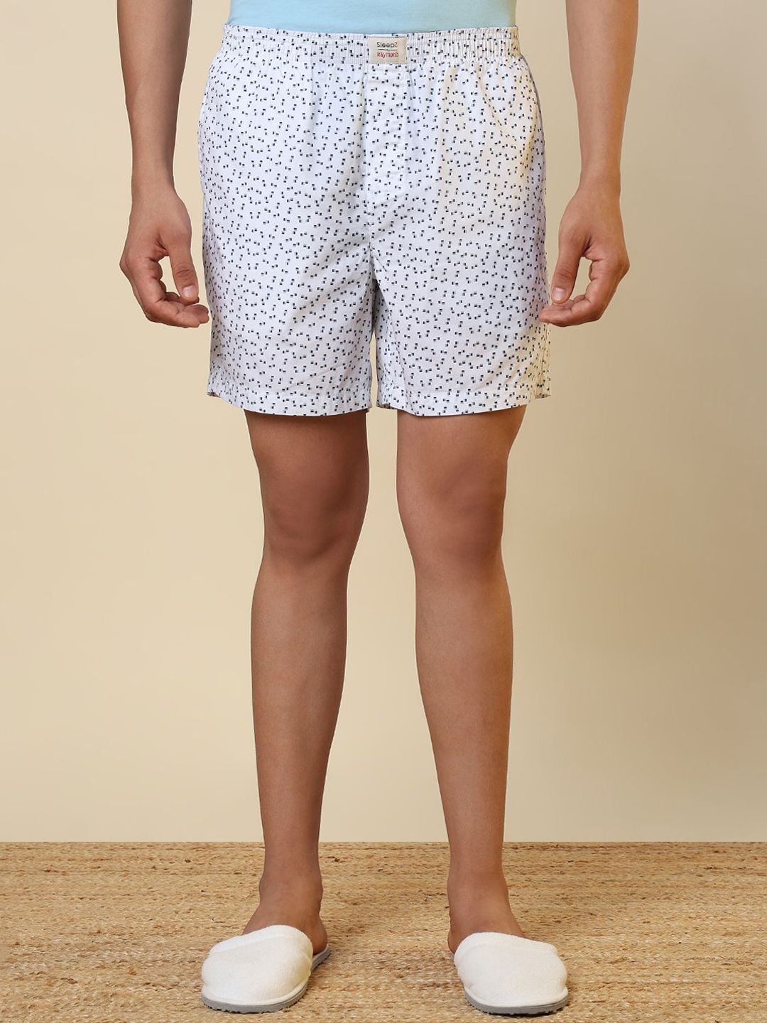 SleepZ by Raymond Printed Pure Cotton Mid-Rise Boxer AHBA00054-W2-picture-37