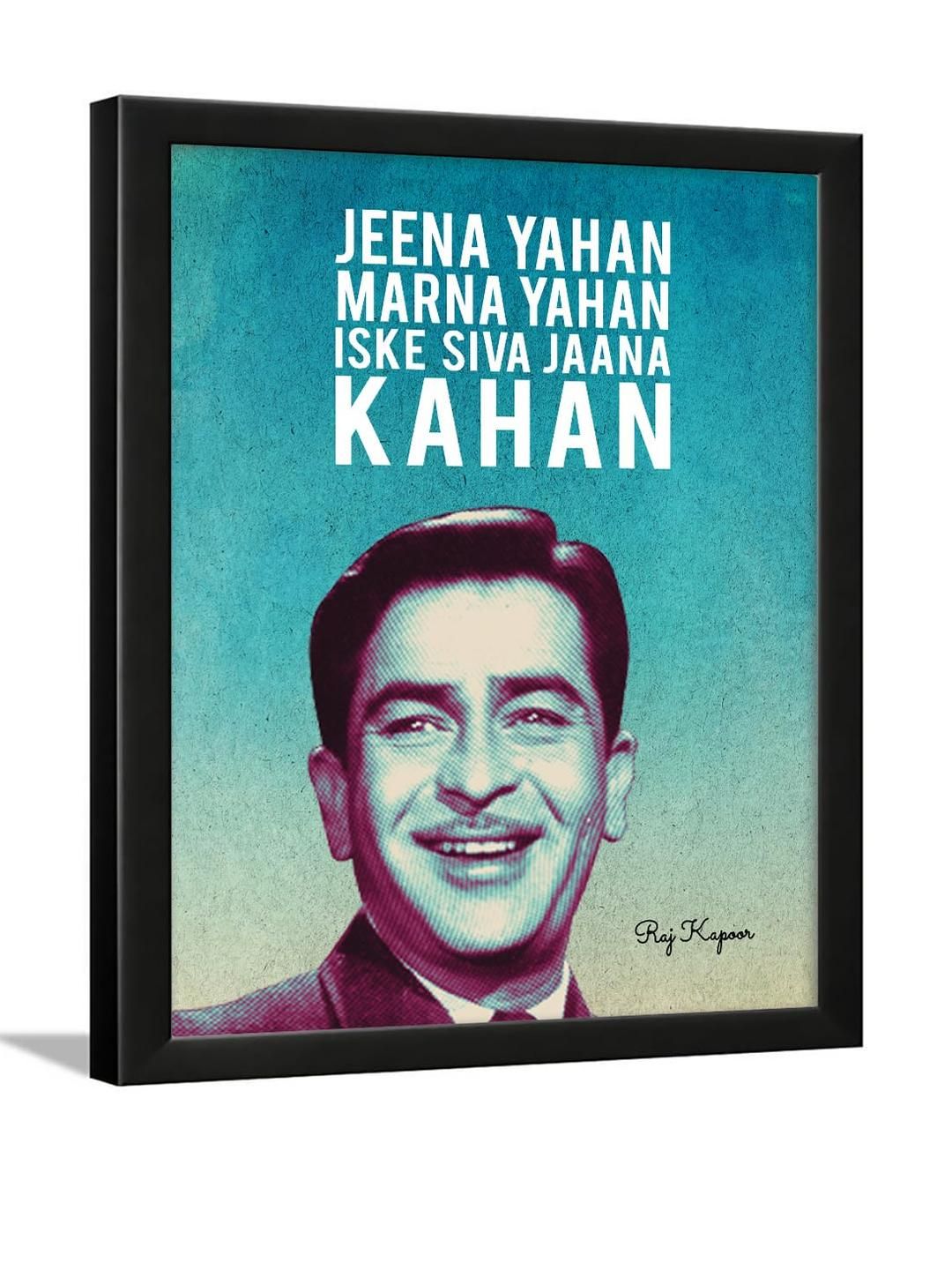 Chaka Chaundh Raj Kapoor Quotes Wall Art-picture-40