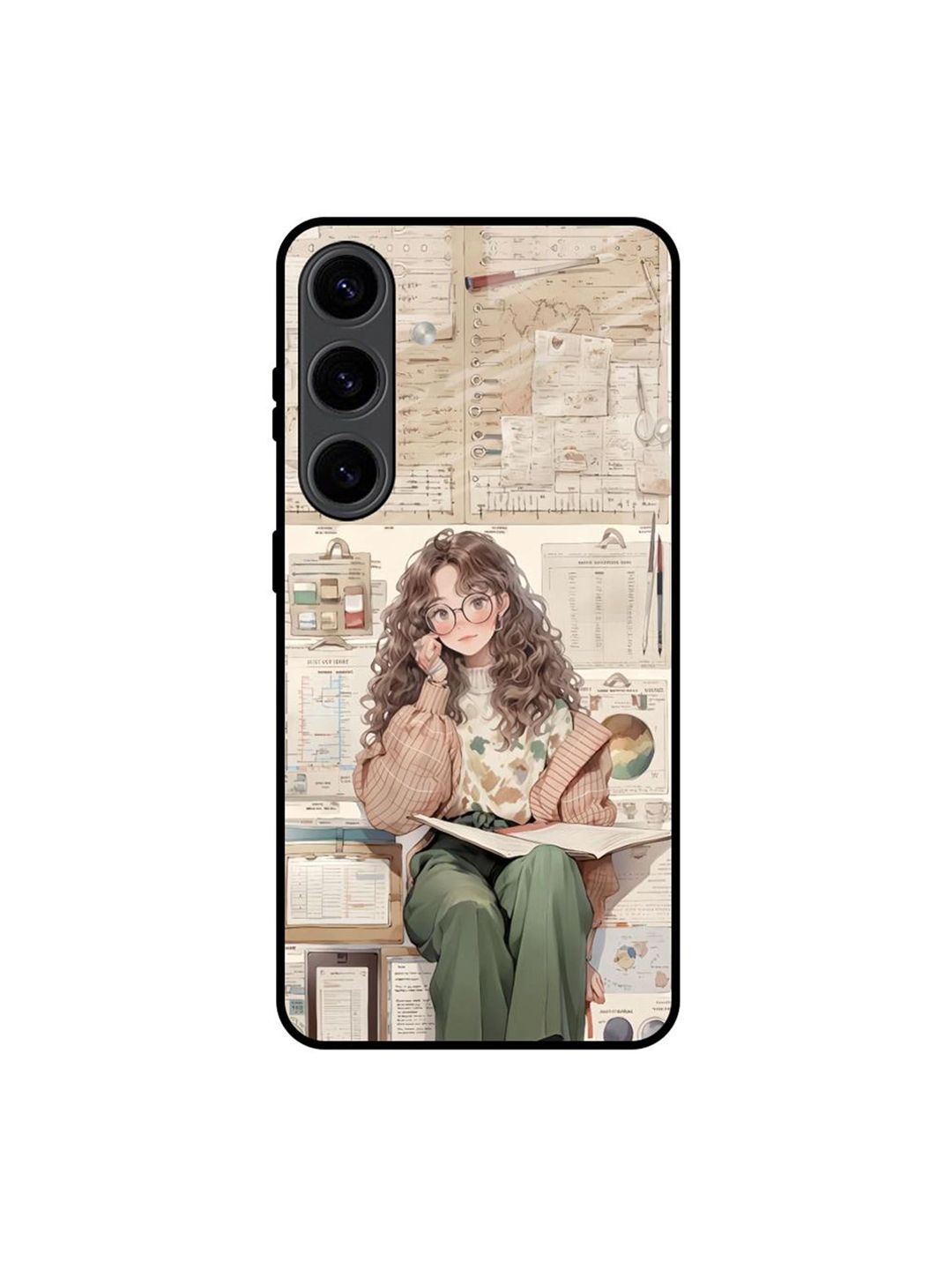 QRIOH Women Quirky Printed Samsung Galaxy S24 5G Silicone Back Case-picture-23