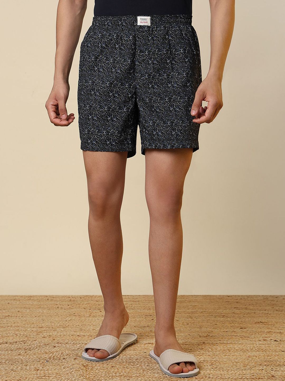 SleepZ by Raymond Printed Pure Cotton Mid-Rise Boxer AHBA00053-K8-picture-36