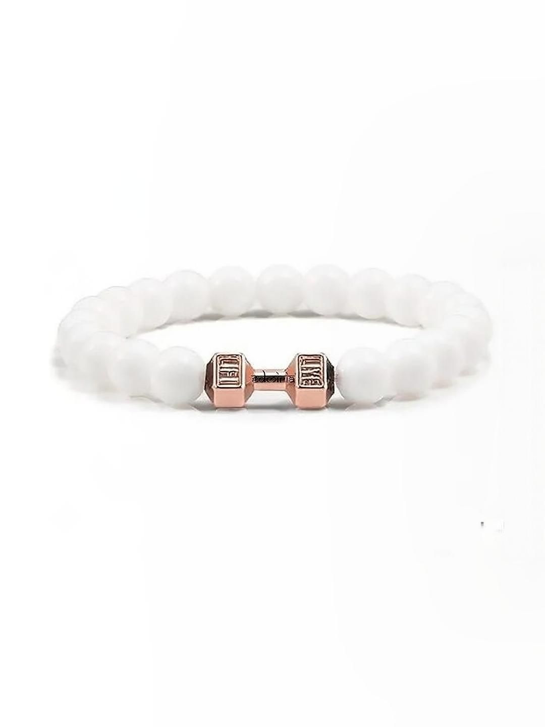 EDMIRIA Unisex White Ceramic Bracelet-picture-40