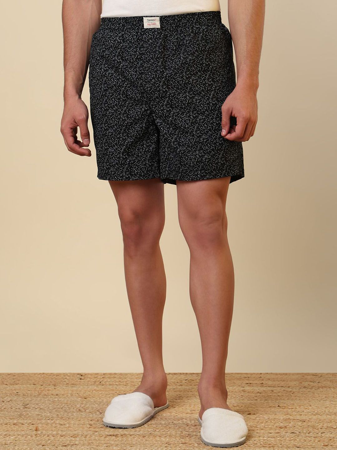 SleepZ by Raymond Printed Pure Cotton Mid-Rise Boxer AHBA00010-K8-picture-29