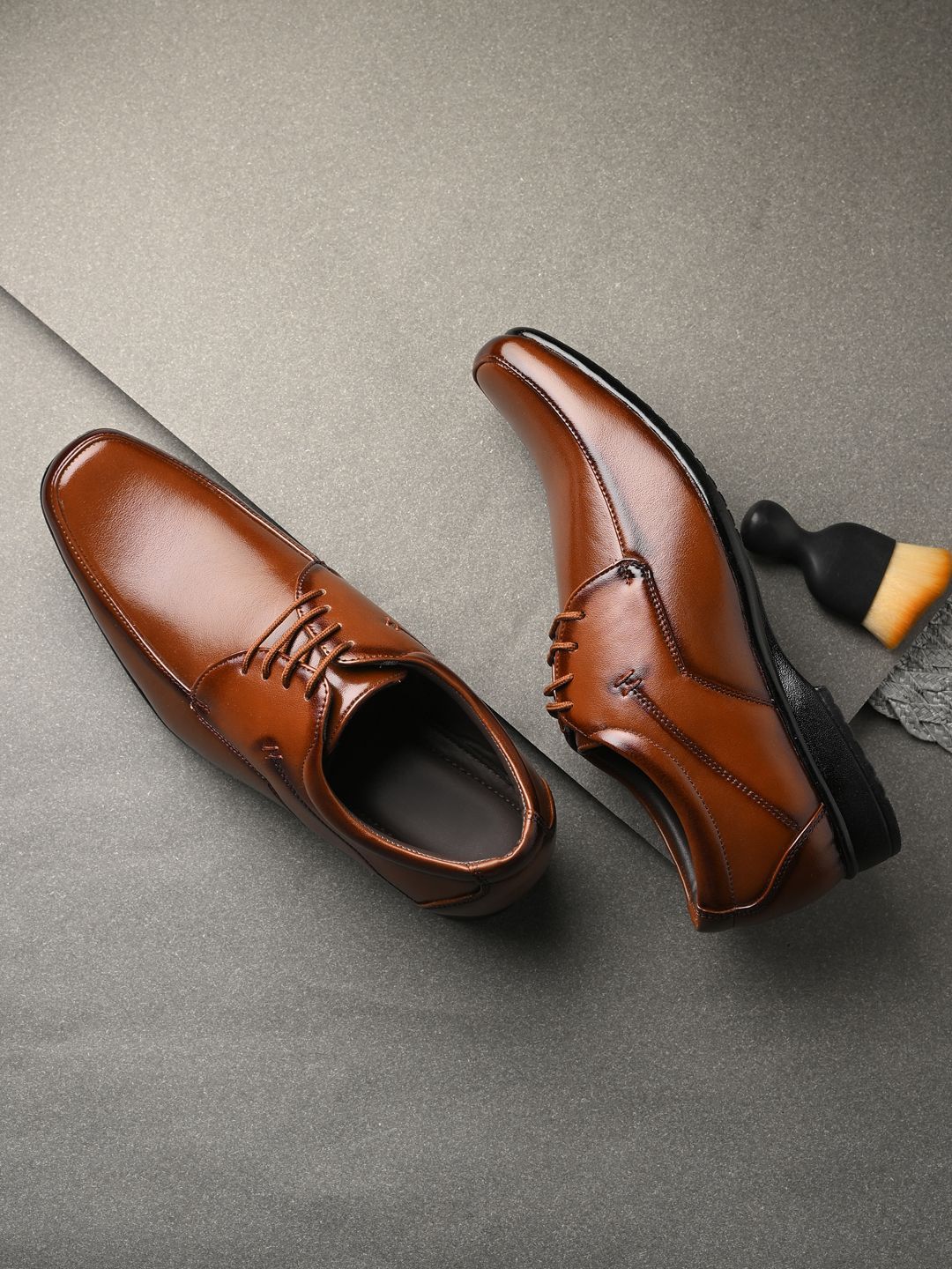 Mengler Men Leather Formal Derbys-picture-11