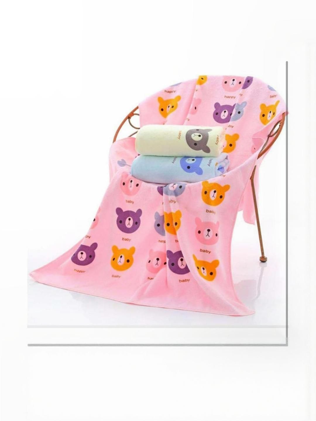 Teri Beri 1Pc Solid Cotton Towel Set-picture-11