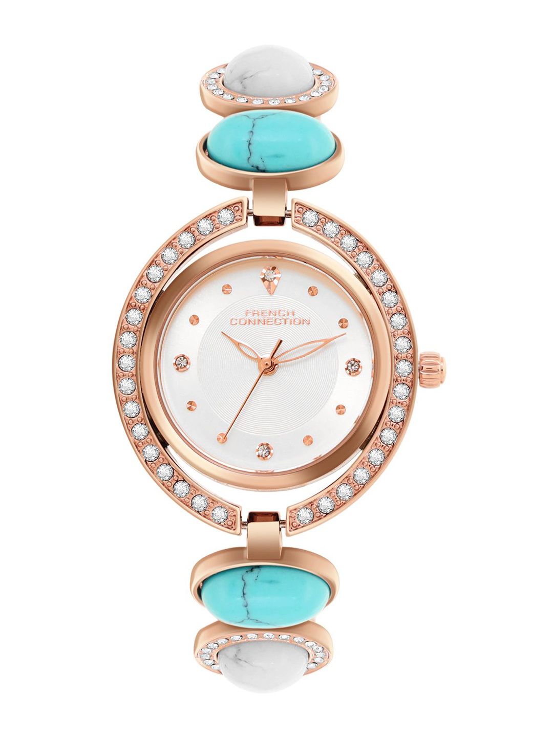 French Connection Women Round Dial & Bracelet Style Straps Analogue Watch FCD1URGM-picture-32