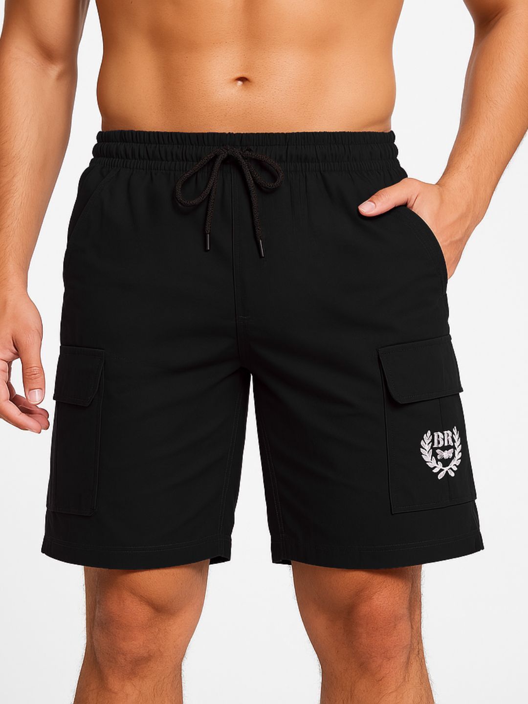 Zee Gold Zee Gold Mid-Rise Quick-Dry Boxers SHORTS NS JET BLACK L-picture-17