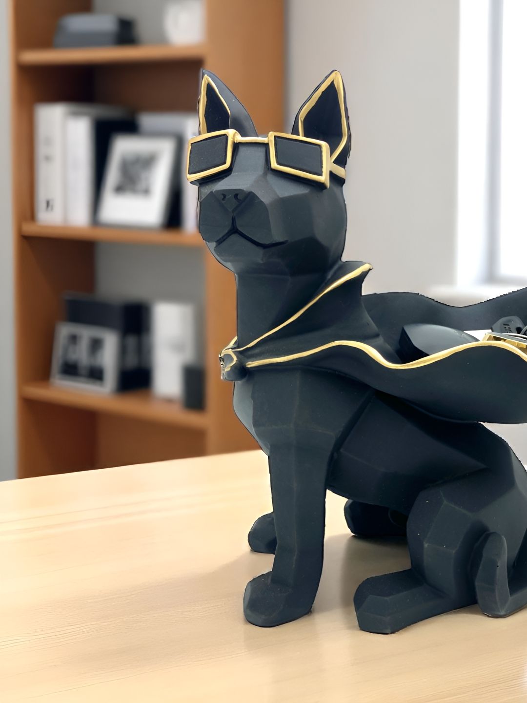 SkyKey Black & Gold-Toned Storage Figurine Showpiece