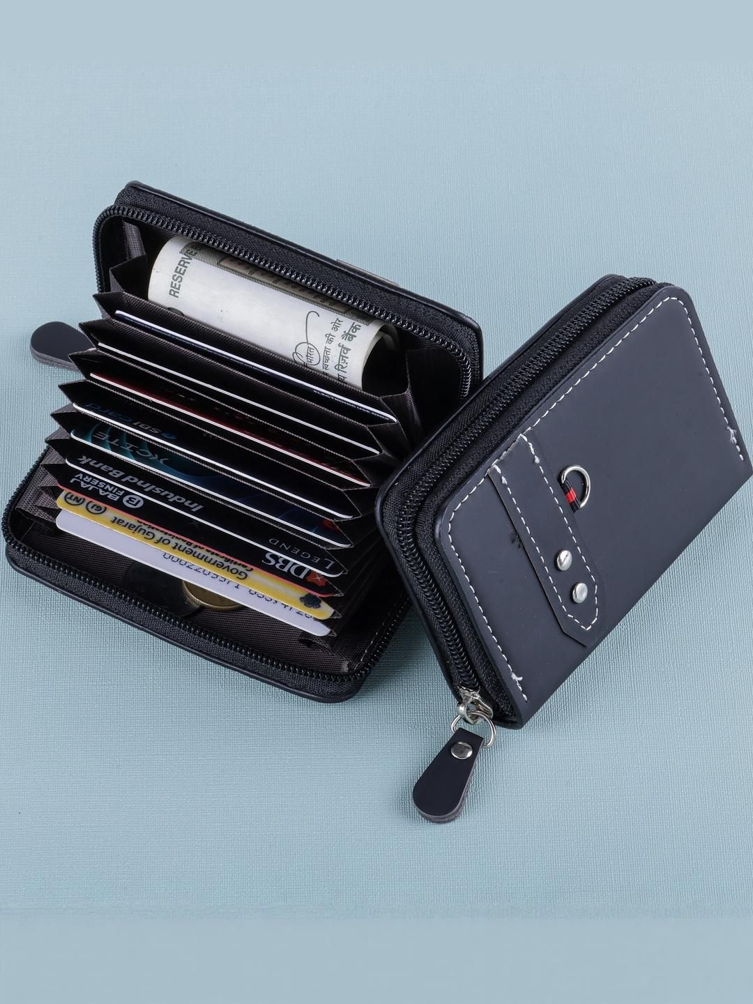 SZN Men Cut Work Leather Card Holder-image-25