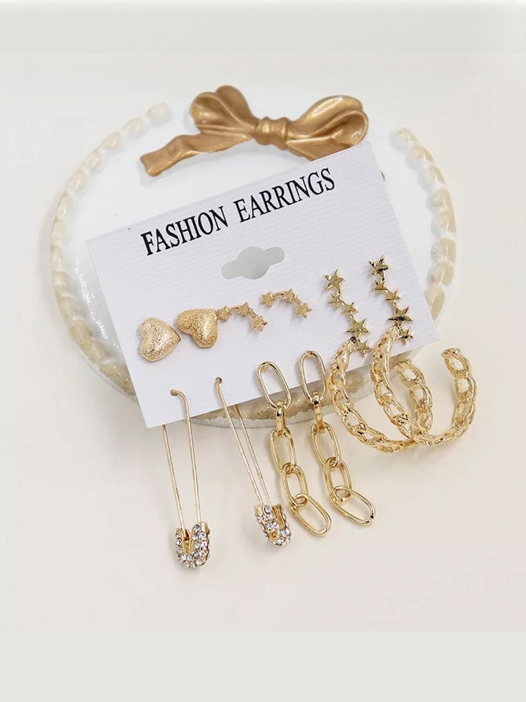 DressBerry Gold-Plated Drop Earrings-picture-40