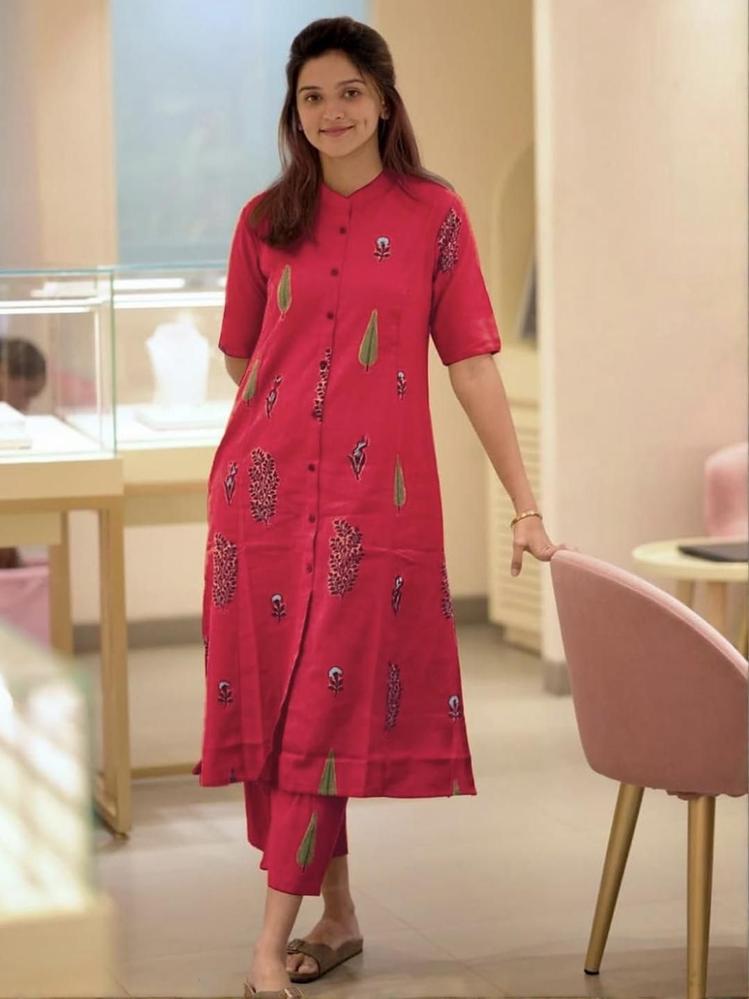 YAGNIK FASHION Women Printed Kurta Set