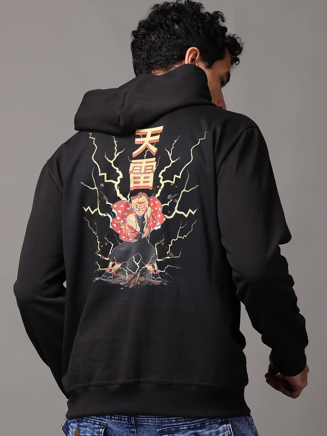 zentik Men Graphic Printed Hooded Sweatshirt-picture-14