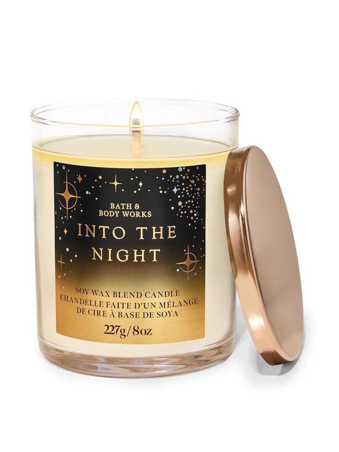 Bath & Body Works Into The Night Scented Single Wick Candle - 227g-picture-25