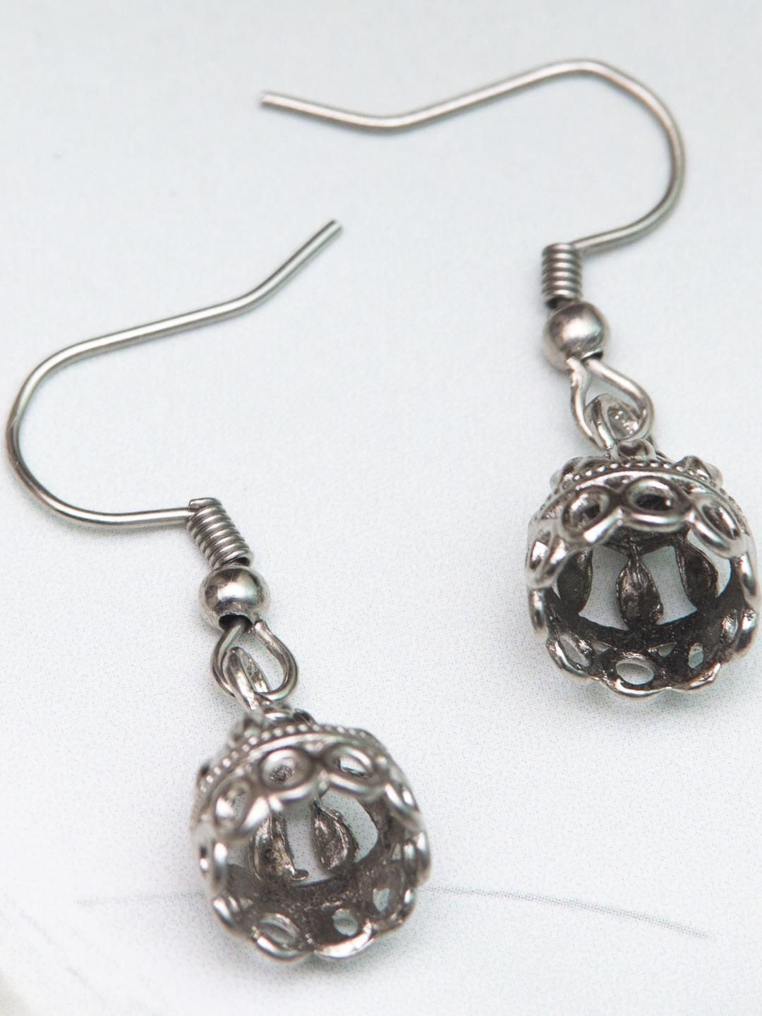 Creative Frogs Silver-Plated Alloy Drop Earrings-picture-15