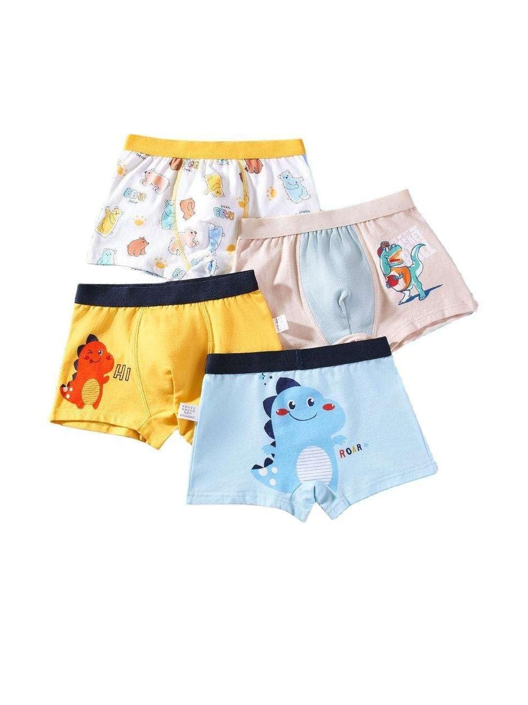 Teri Beri Set Of 4 Low-Rise Cotton Hipster Briefs-picture-54