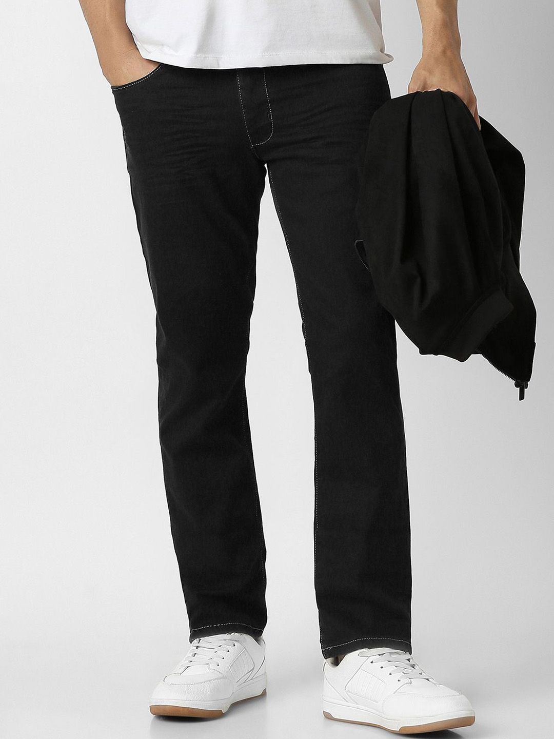 VAN HEUSEN DENIM LABS Men Slim Fit Mid-Rise Jeans-picture-33