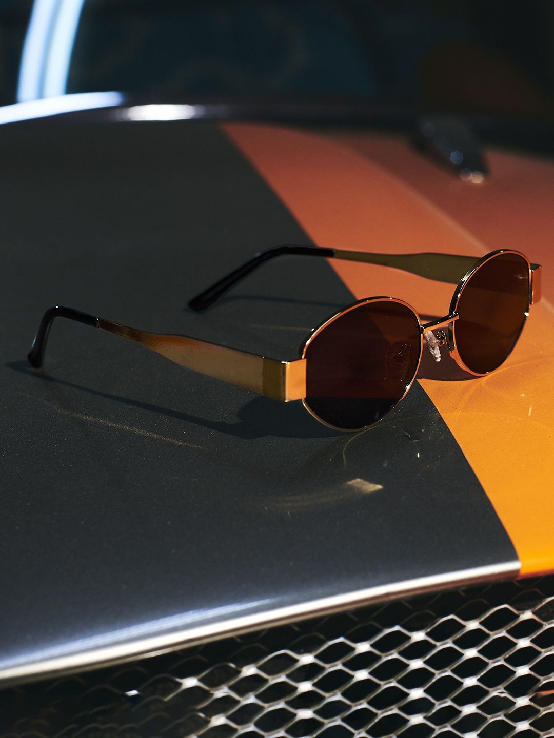 SALTY Unisex Jazz Pop Fashionable Sunglasses SG0007-G-BL-Gold-picture-40