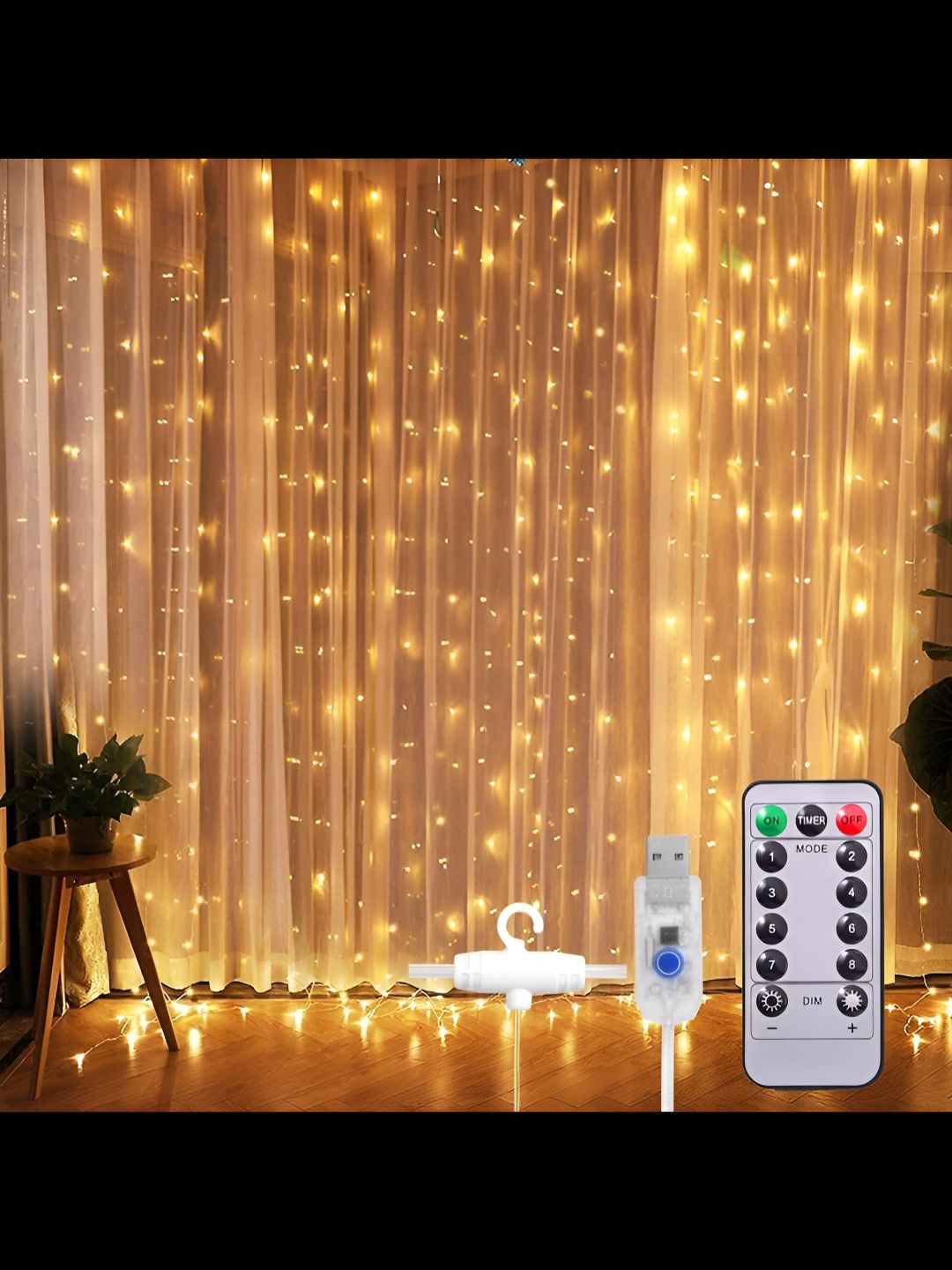 The Purple Tree White Rice Shape Festive LED String Lights-picture-41