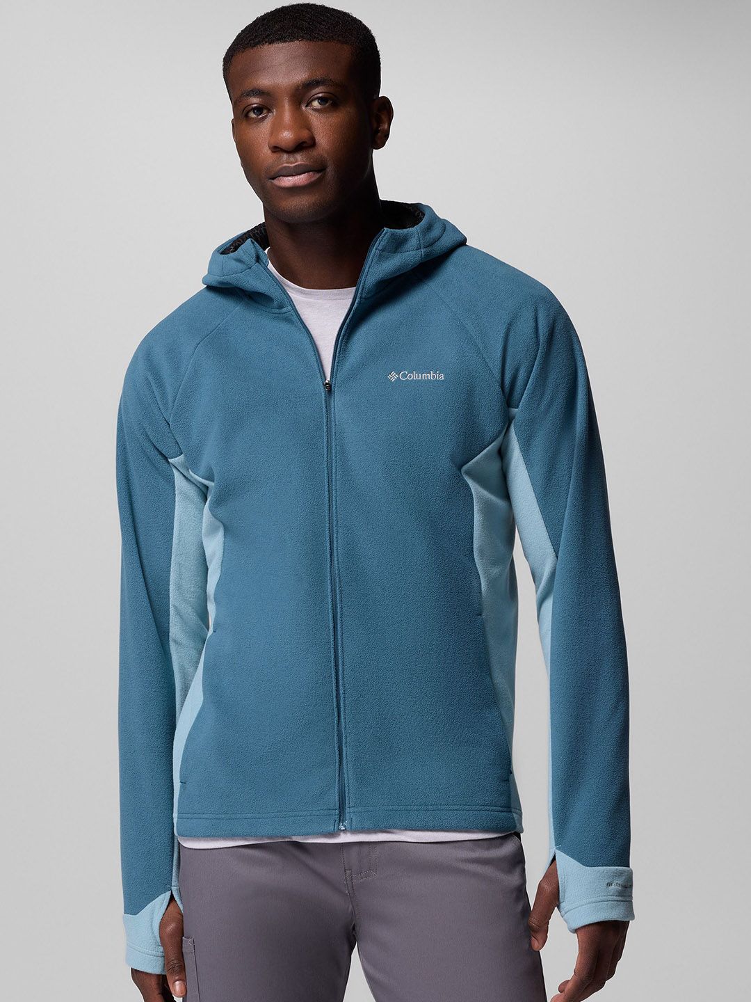 Columbia Men Hooded Solid Lightweight Sporty Jacket-picture-10