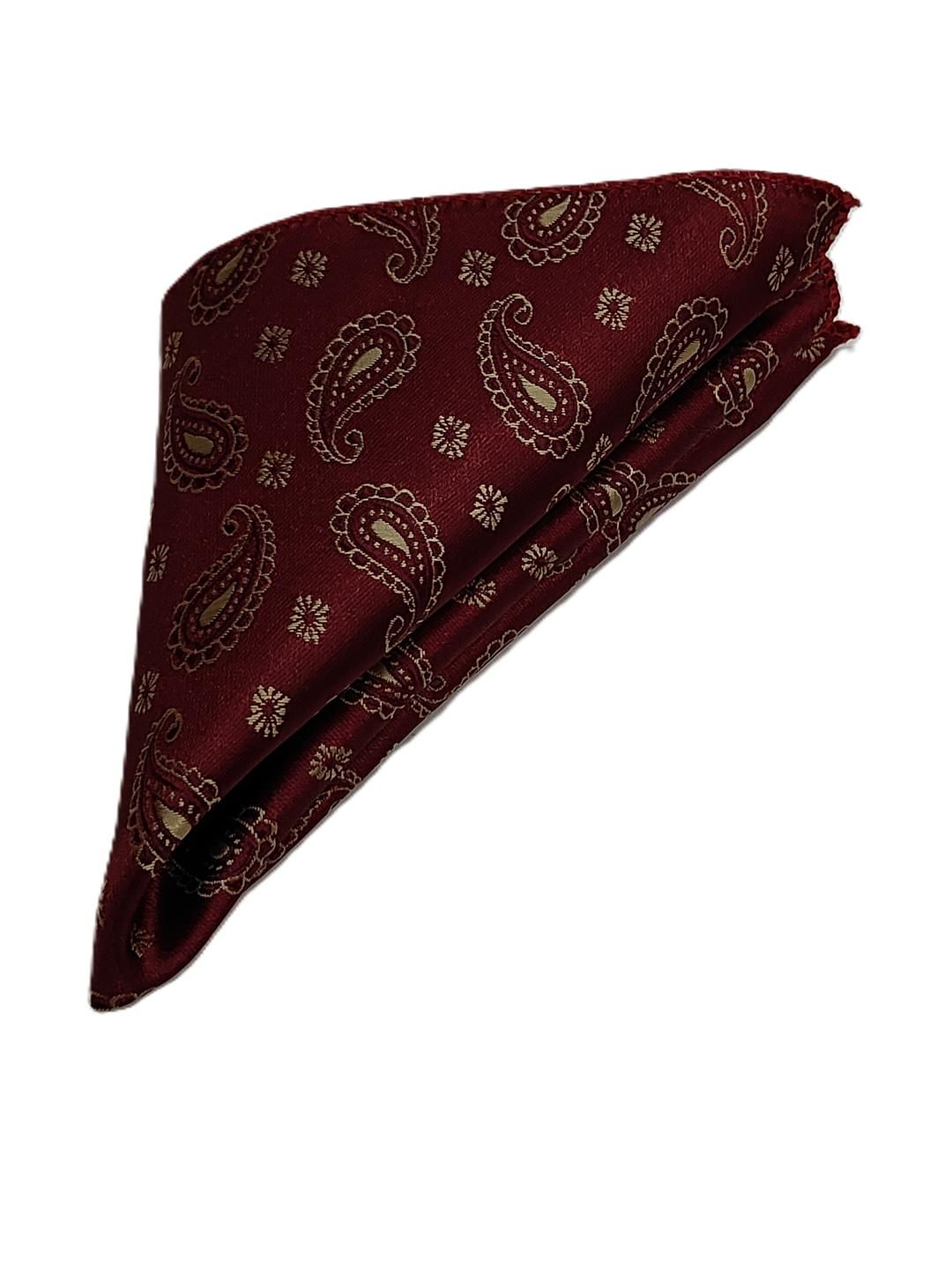 VOICI Printed Square Coat Pocket Squares-picture-14