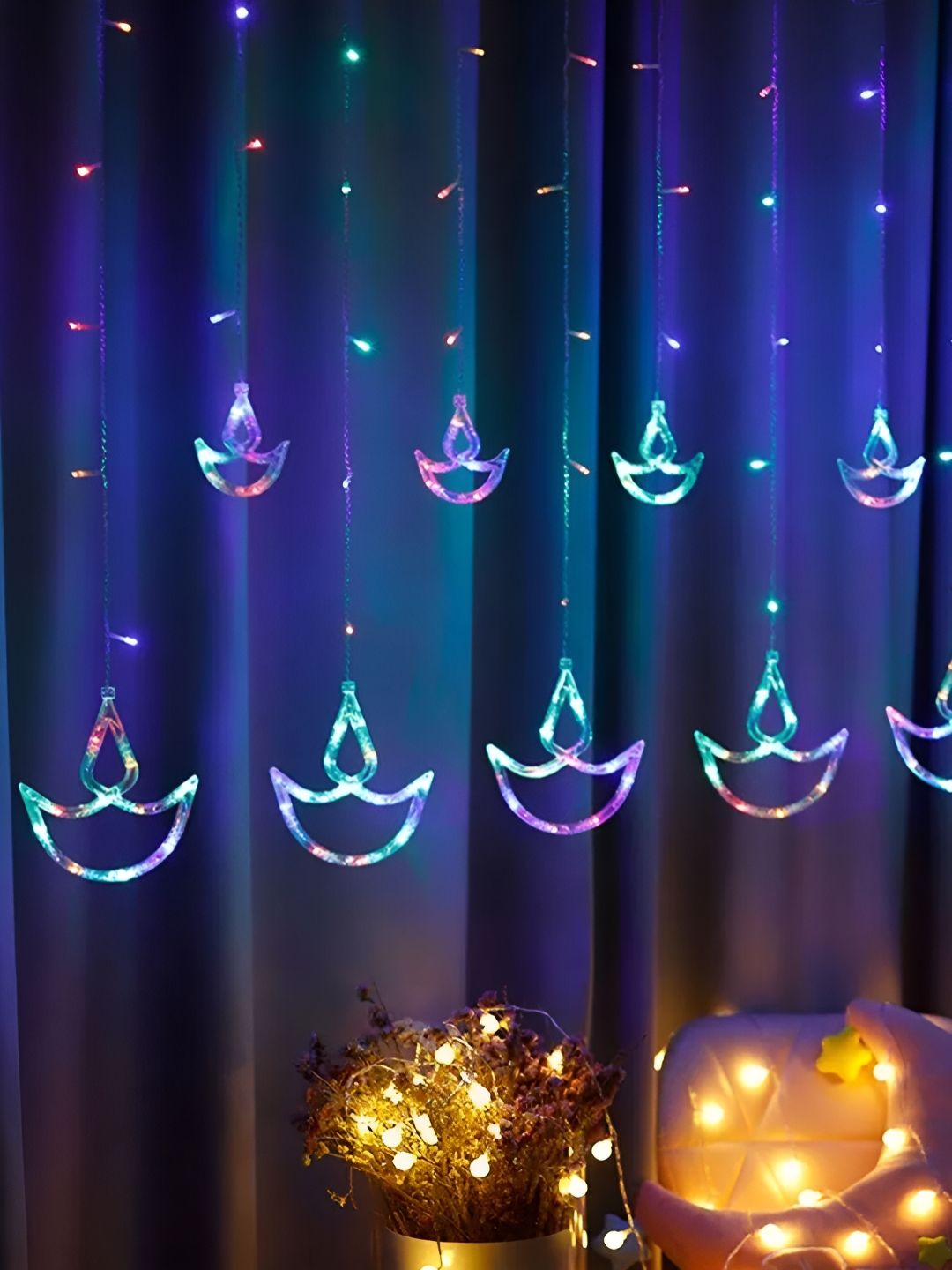The Purple Tree White LED String Lights-image-44