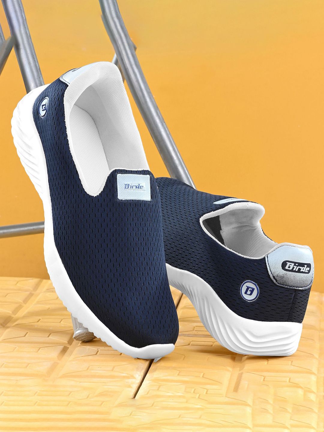 BIRDE Men Mesh Walking Non-Marking Shoes-picture-39