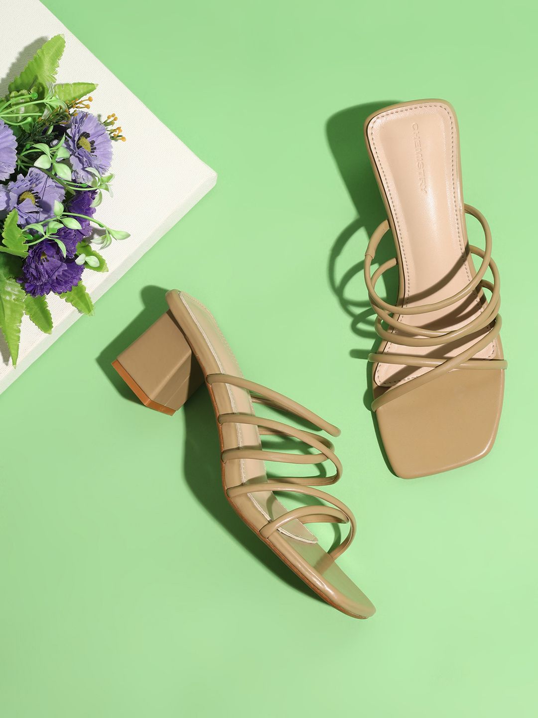 Chemistry Women Block Heel Sandals-picture-24