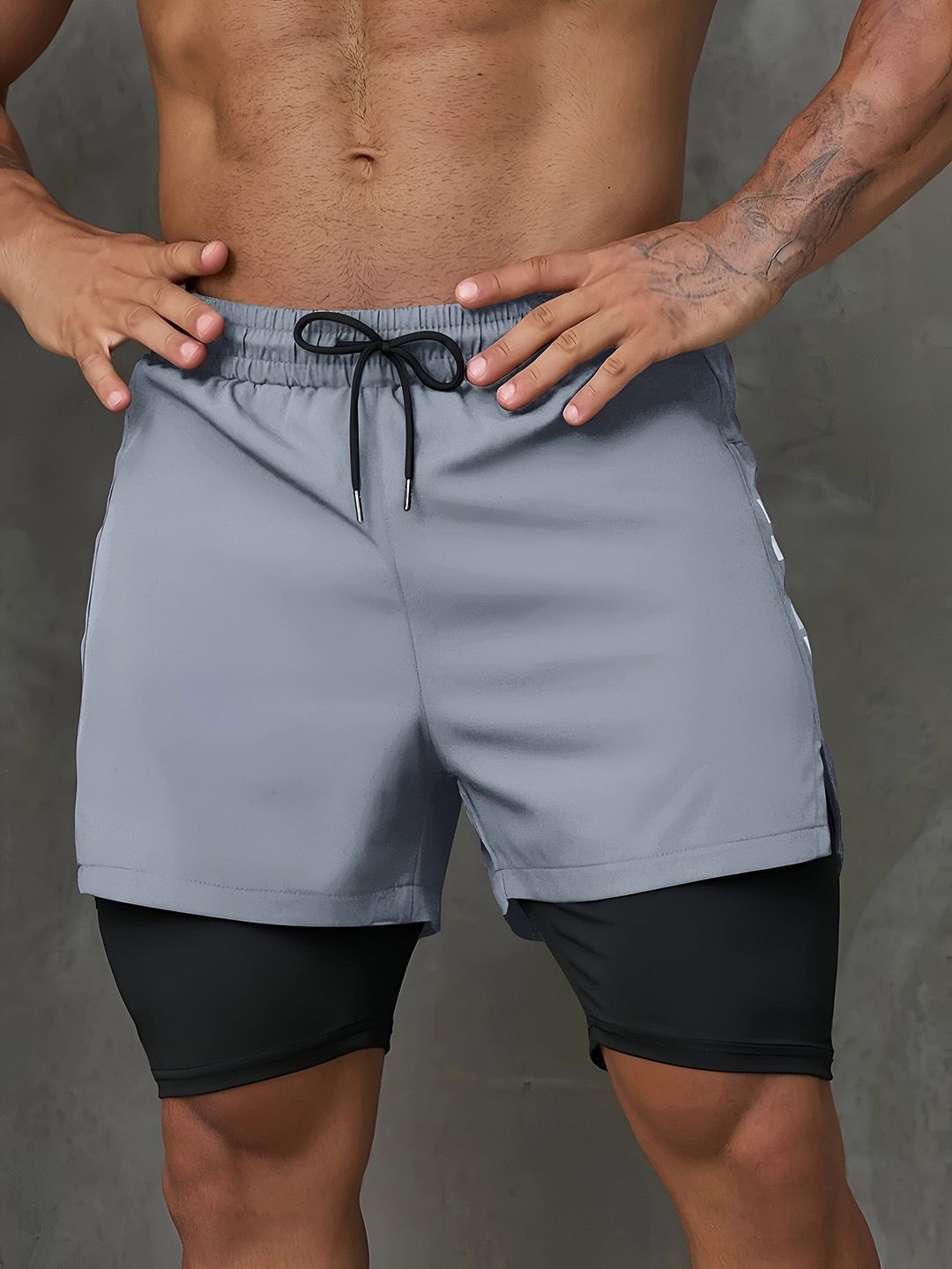 THIRD QUADRANT Men Regular Fit Sports Shorts-picture-10