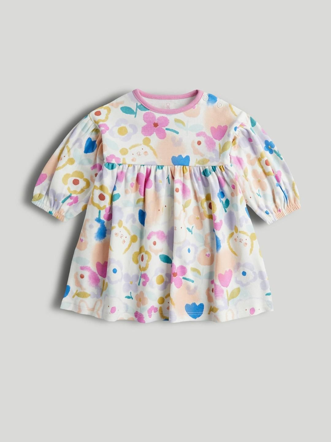 mothercare Print Fit & Flare Dress-picture-38
