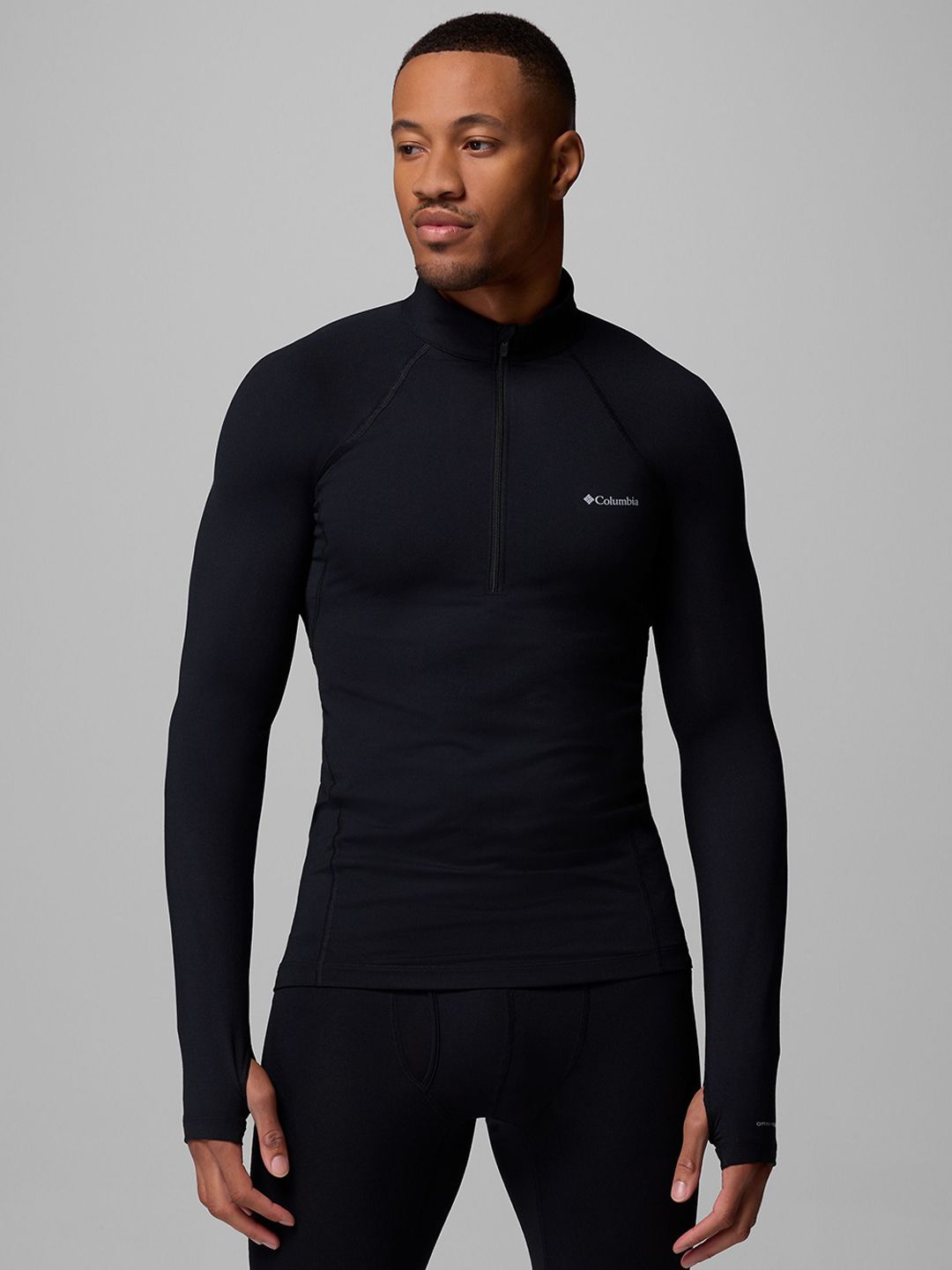 Columbia Midweight Stretch Long Sleeve Half Zip Thermal Top