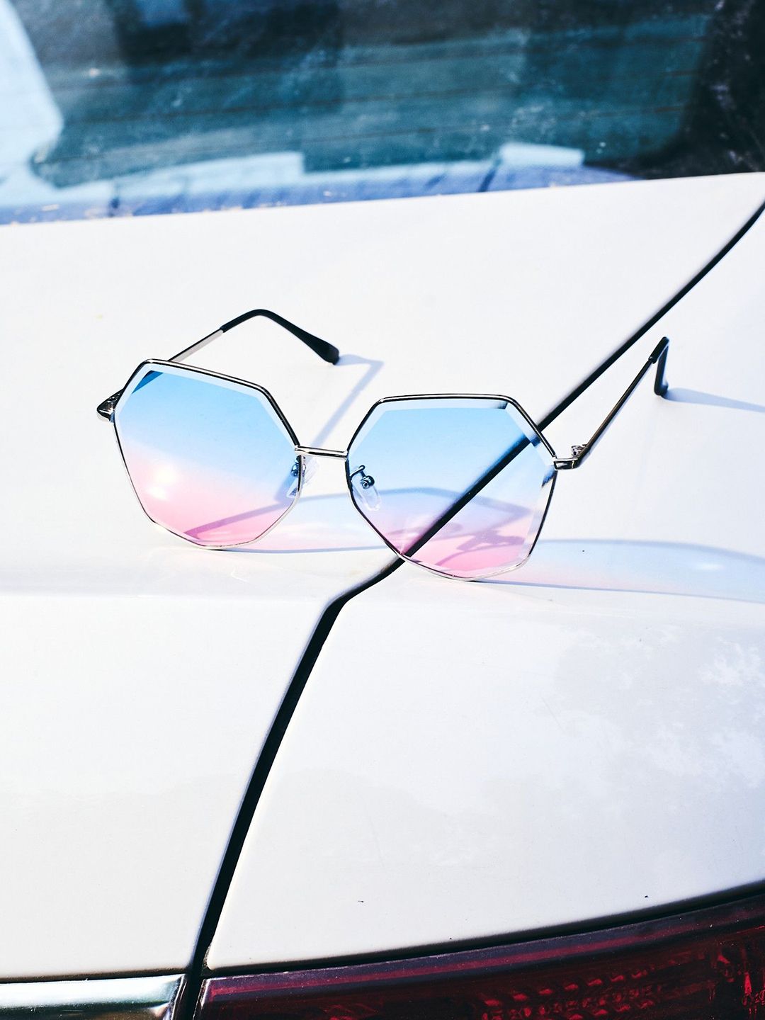 SALTY Unisex Blue Lens & Silver-Toned Other Sunglasses with-picture-33