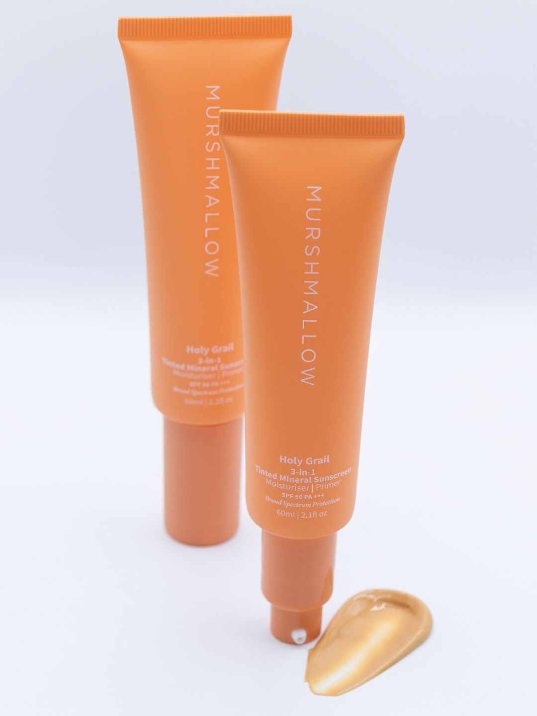 Murshmallow Holy Grail 3-In-1 Tinted Mineral SPF 50 PA+++ Sunscreen - 60ml