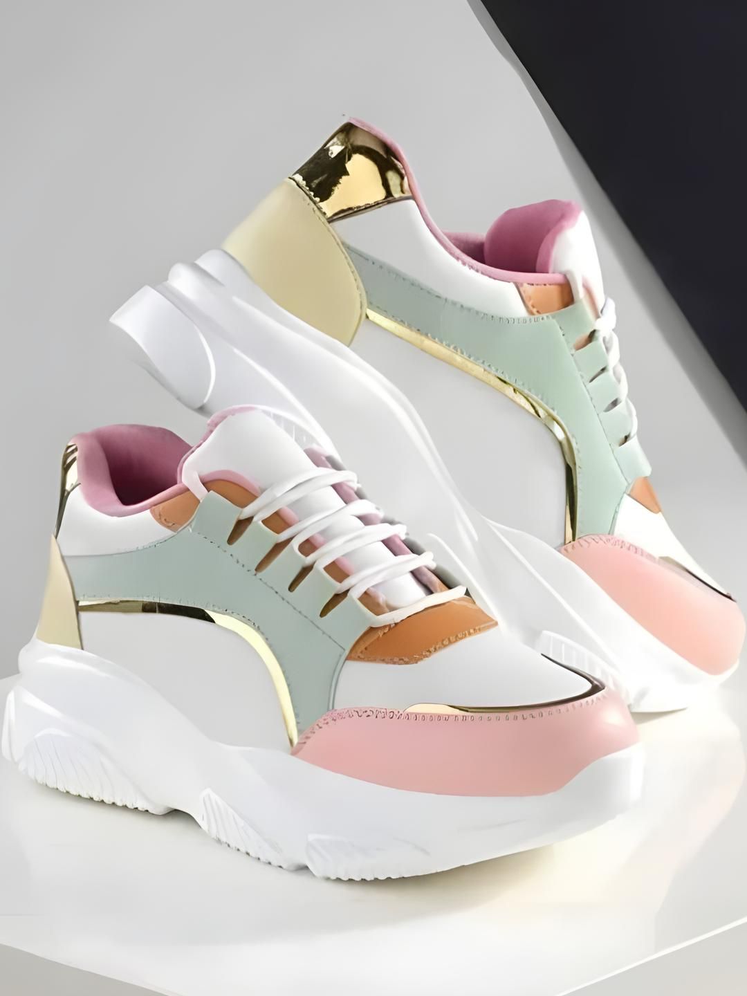 Overstar Women Multi Synthetic Leather Casual Shoes-picture-27