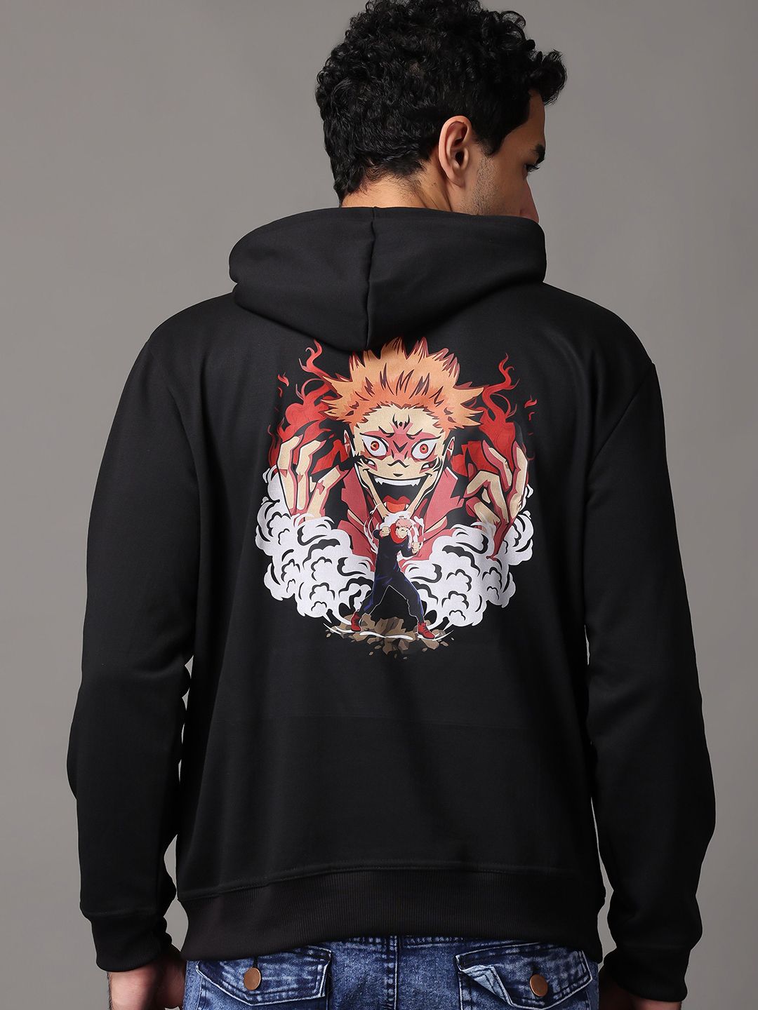 zentik Men Printed Anime Hooded Sweatshirt-picture-37