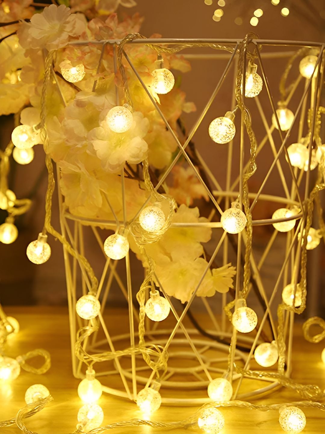 The Purple Tree White Rice Shape Festive LED String Lights-picture-42